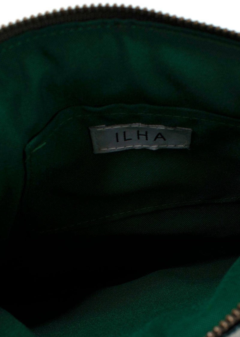 Ilha Green Letizia Aquamarine Pouch
