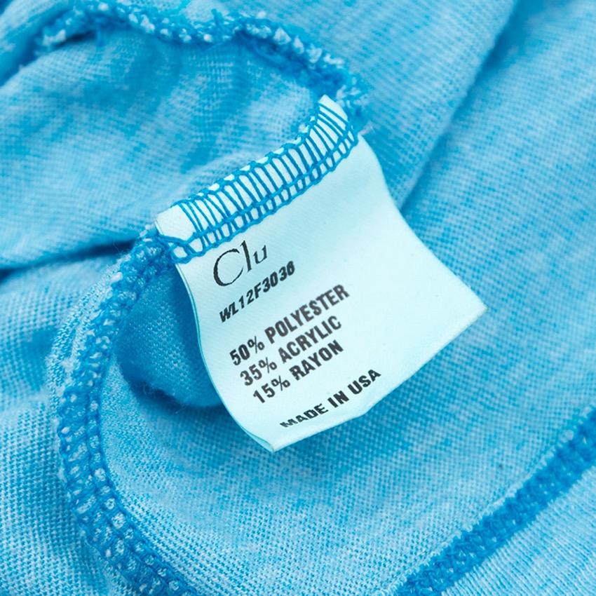 Clu Blue Long Sleeve Top