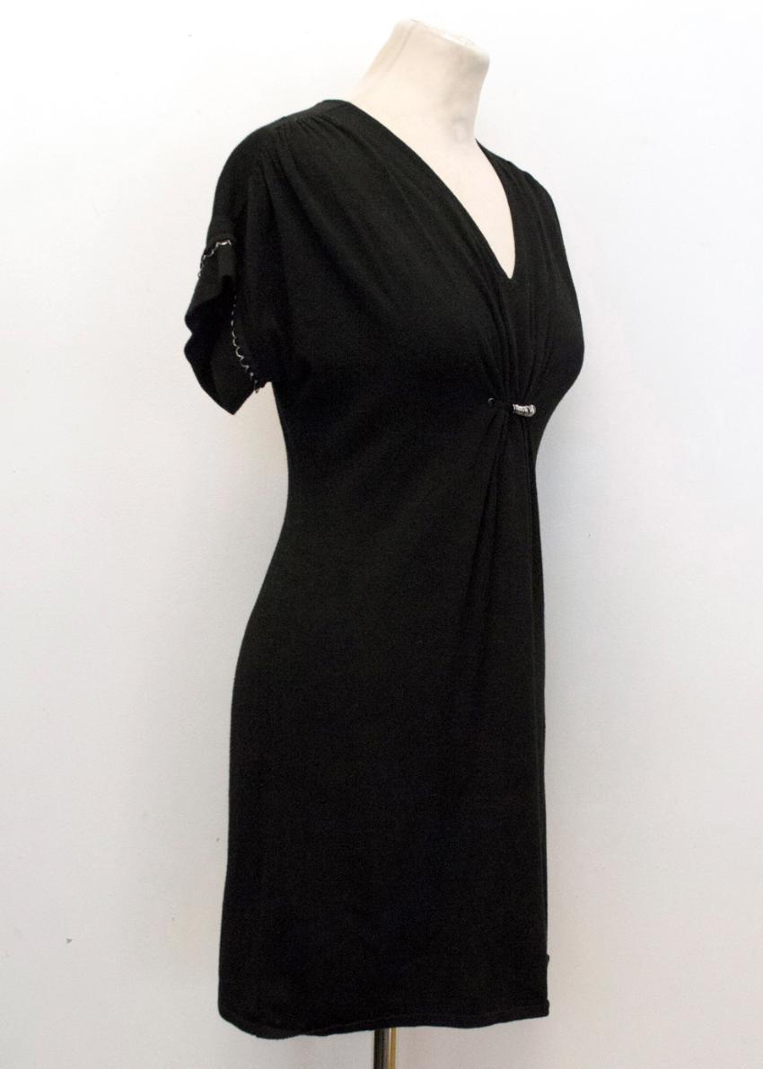 Mint Velvet Black Knitted Dress