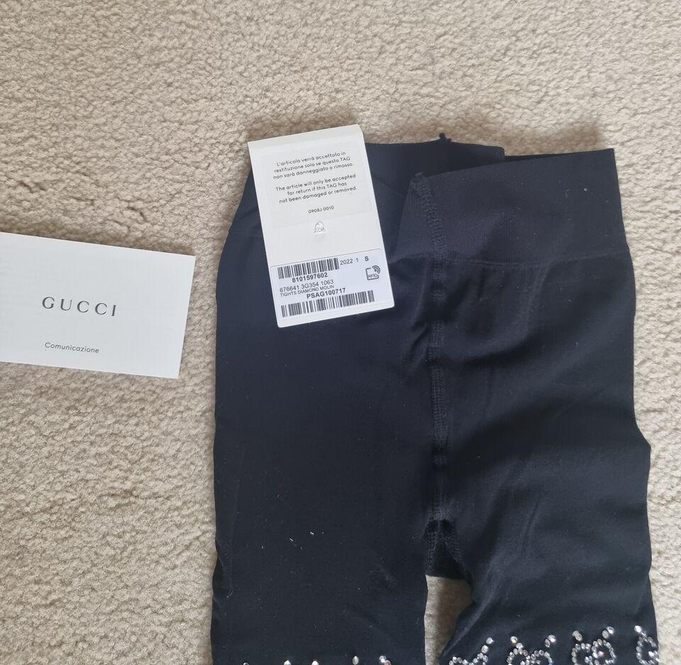 Gucci GG Crystal Embellished Tights