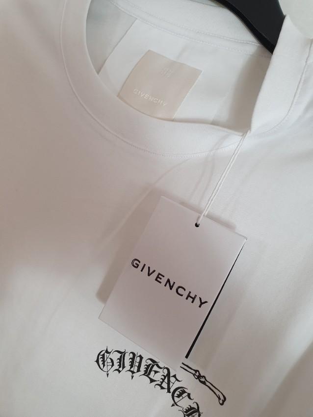 Givenchy White Chain Print T-Shirt