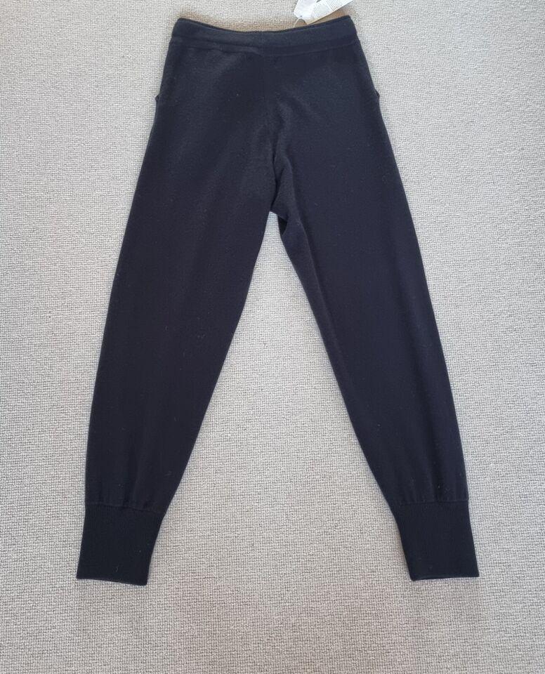 Bamford Black Cashmere Jogging Bottoms