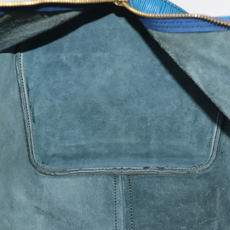 Louis Vuitton Blue Keepall 50 Bag