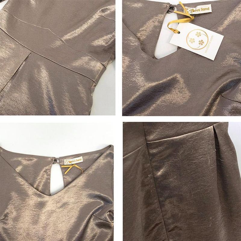 Rous Iland metallic dress