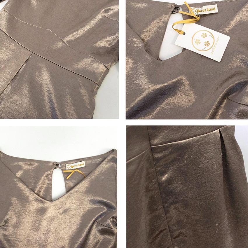 Rous Iland metallic dress