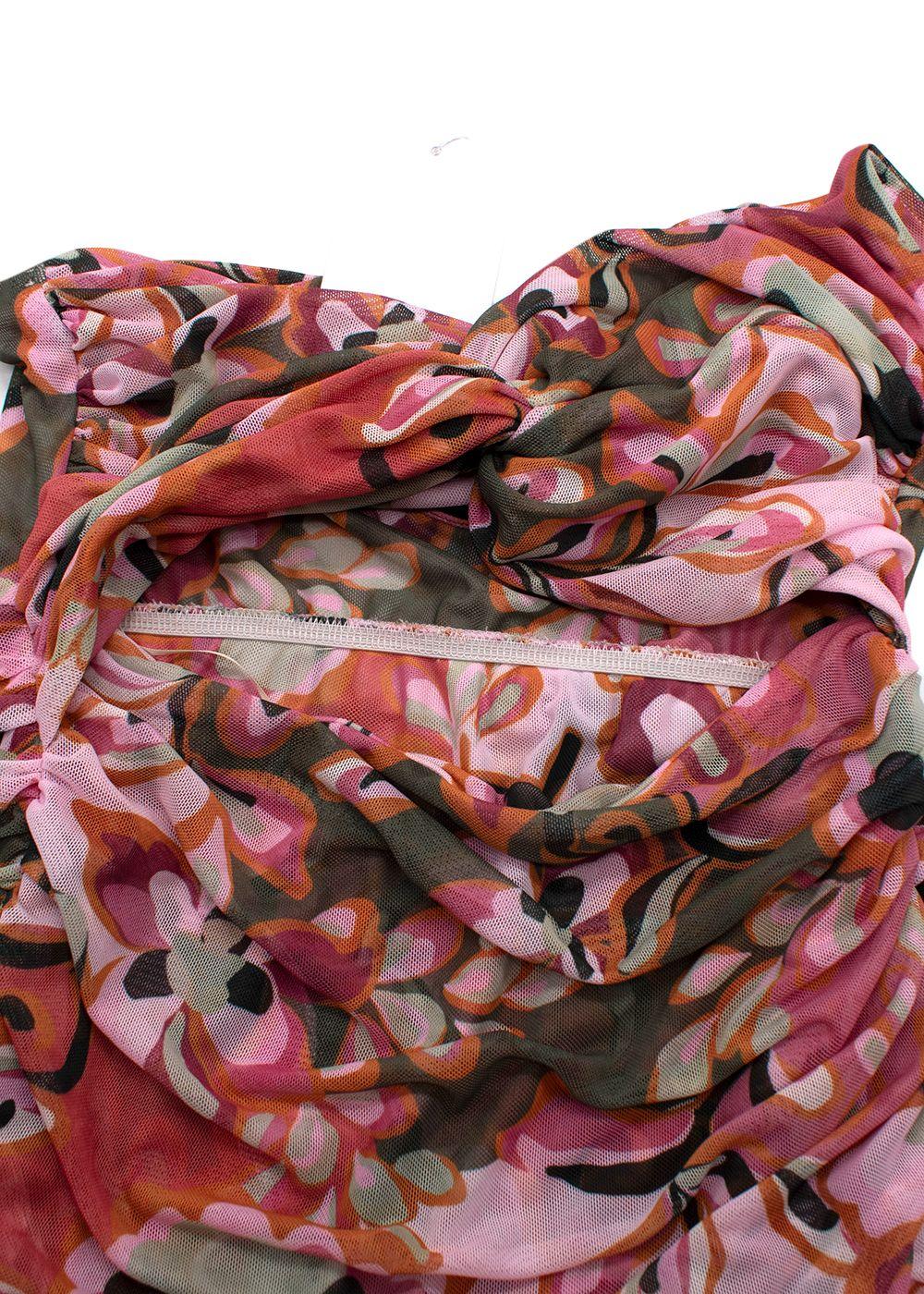 Misa Los Angeles Floral Resort Batik Mesh Alethea Dress