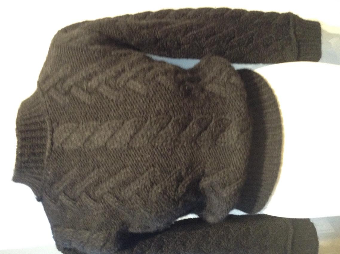 D&G Cropped Wool Jumper