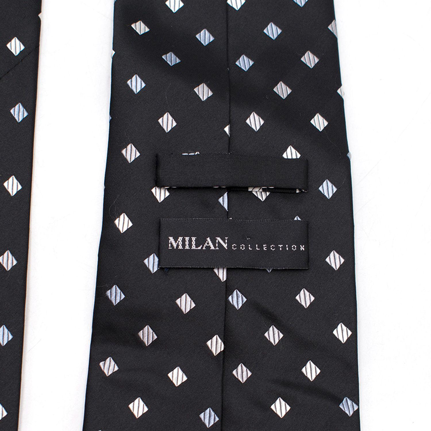 Milan Collection Crystal Embellished Tie