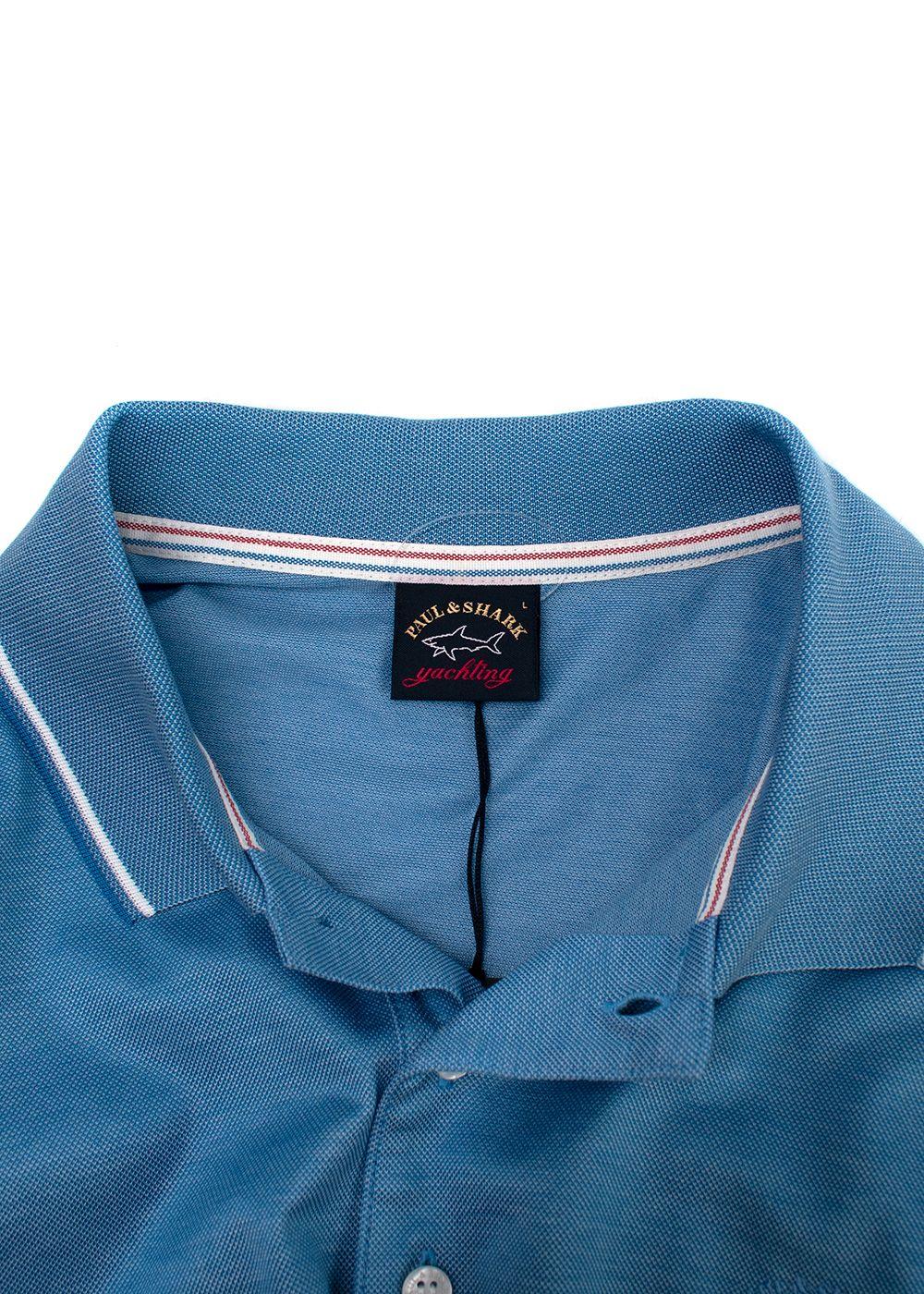 Paul & Shark Blue Polo Shirt