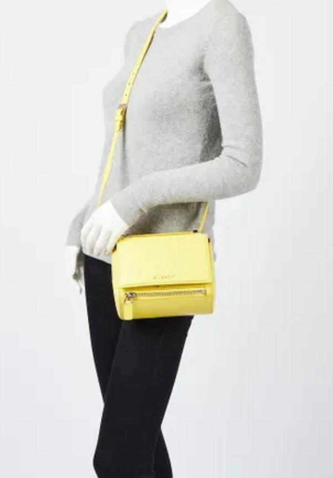 Givenchy Yellow Mini Pandora Bag