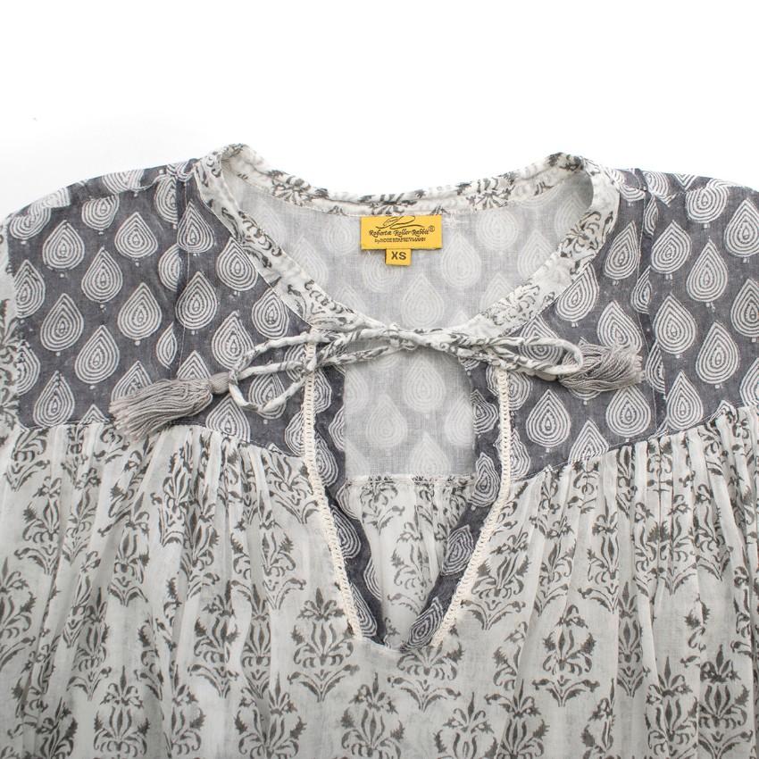 Roberta Roller Rabbit ornate-print cotton tunic