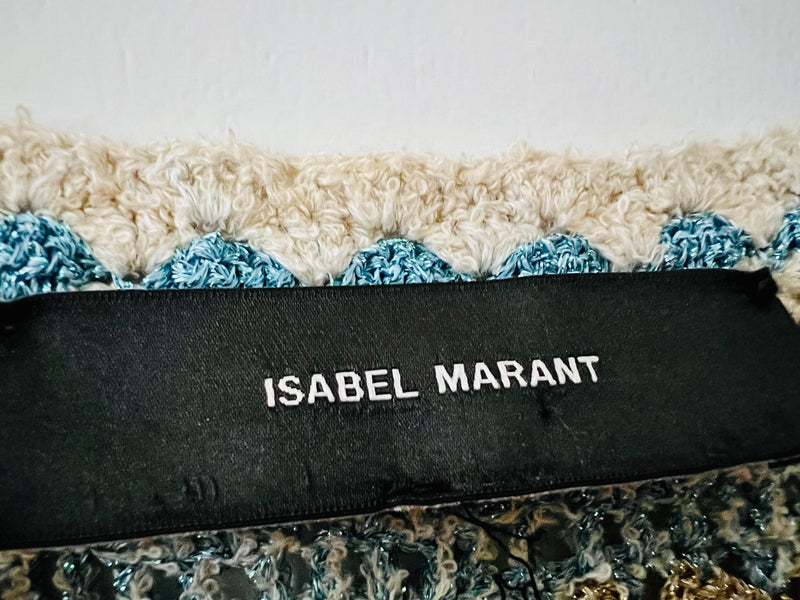 Isabel Marrant Multicoloured Crochet Cardigan