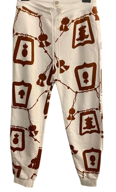 Printed Cotton Jogging Pants