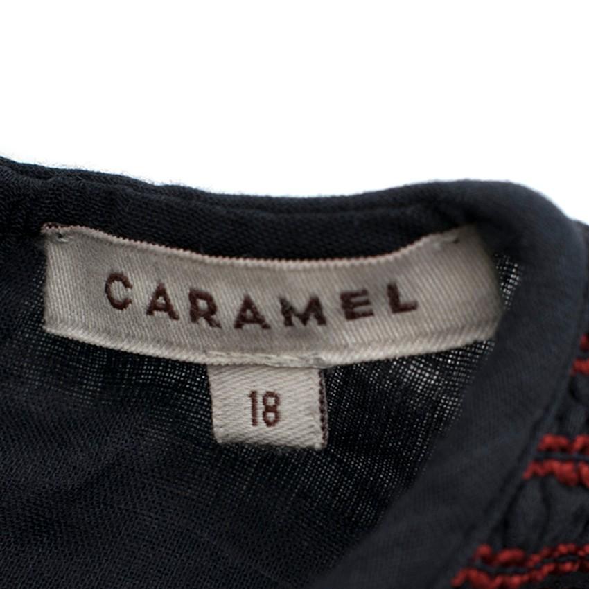 Caramel Girls 18M Cotton Navy Dress