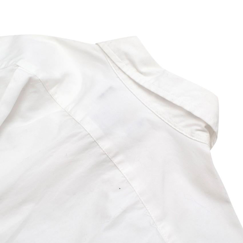 Ralph Lauren Polo White Cotton Long Sleeve Top