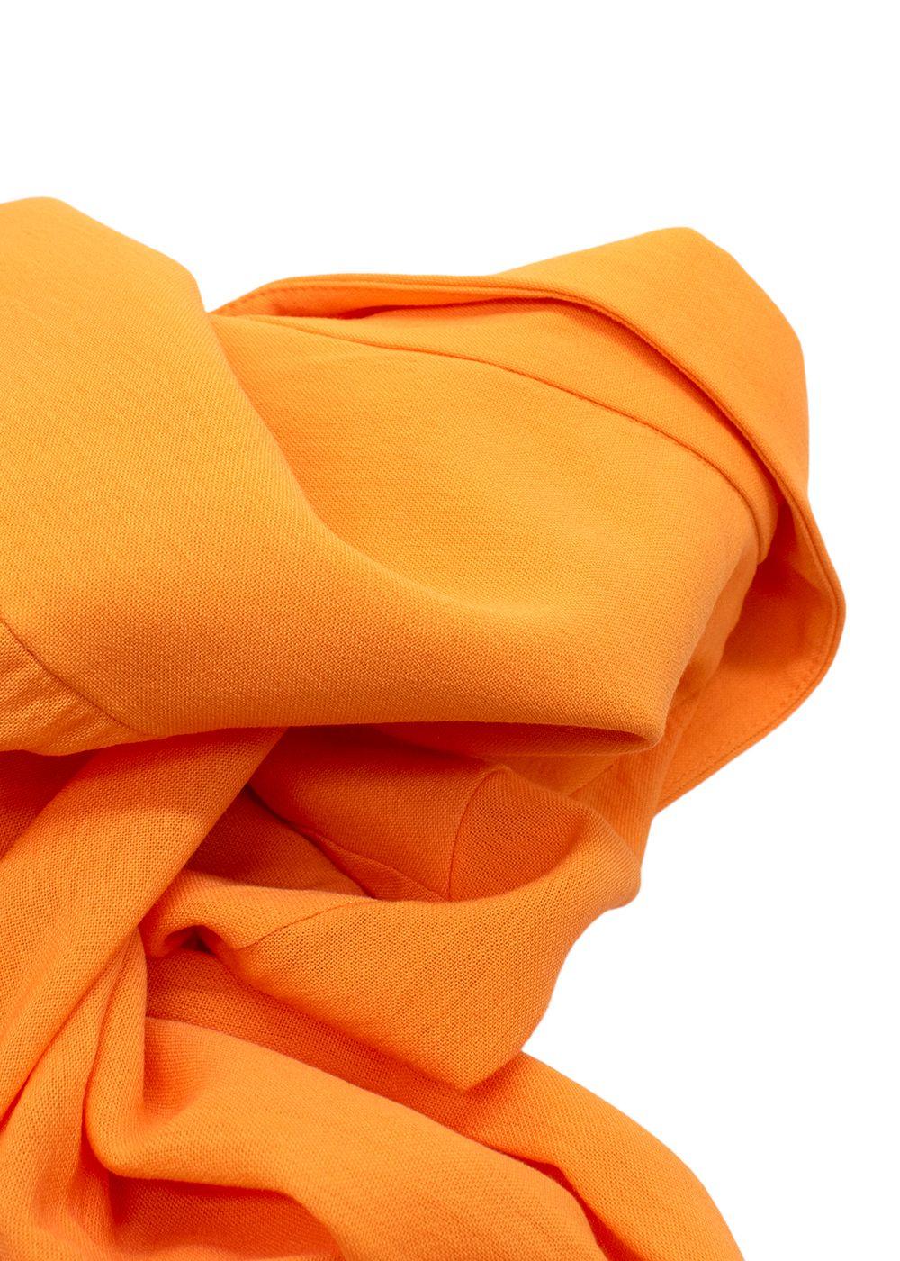 Jacquemus Orange Le Splash Mini Dress