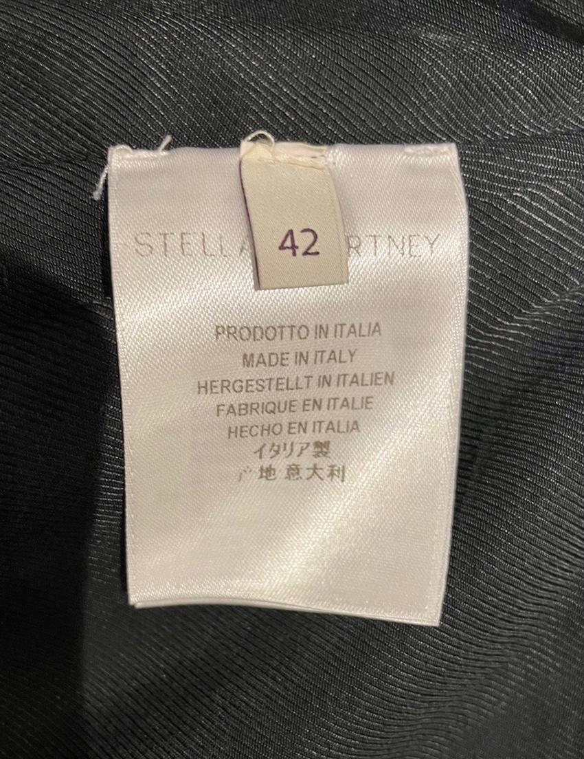 Stella McCartney Black Wool & Silk Skirt
