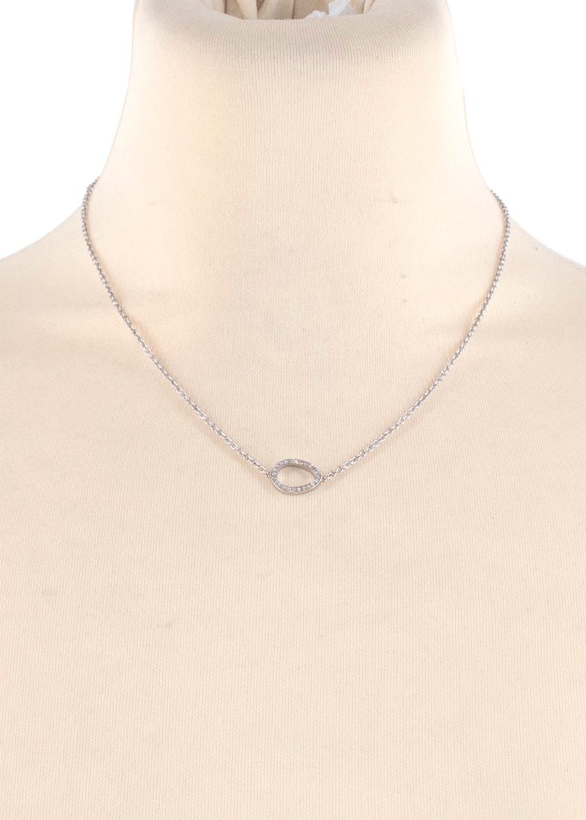 Imperial Collection 18k White Gold & Diamond Sasha Necklace