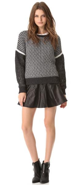 Townsen Faux Leather skirt