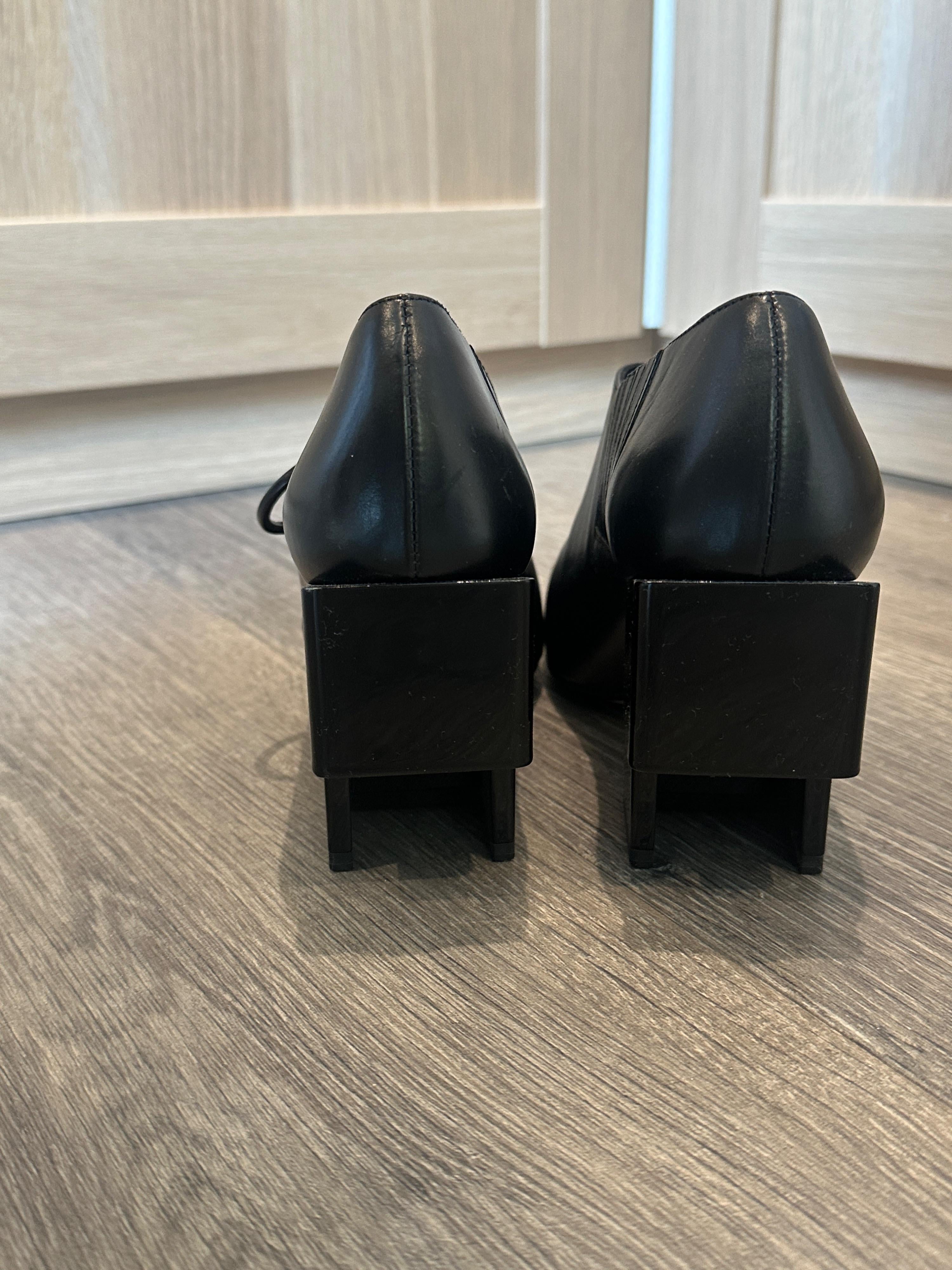Loewe Black Leather/Suede Ankle Boots