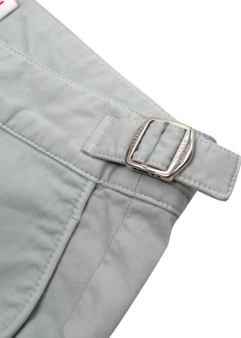 Orlebar Brown Green Cotton Blend Shorts