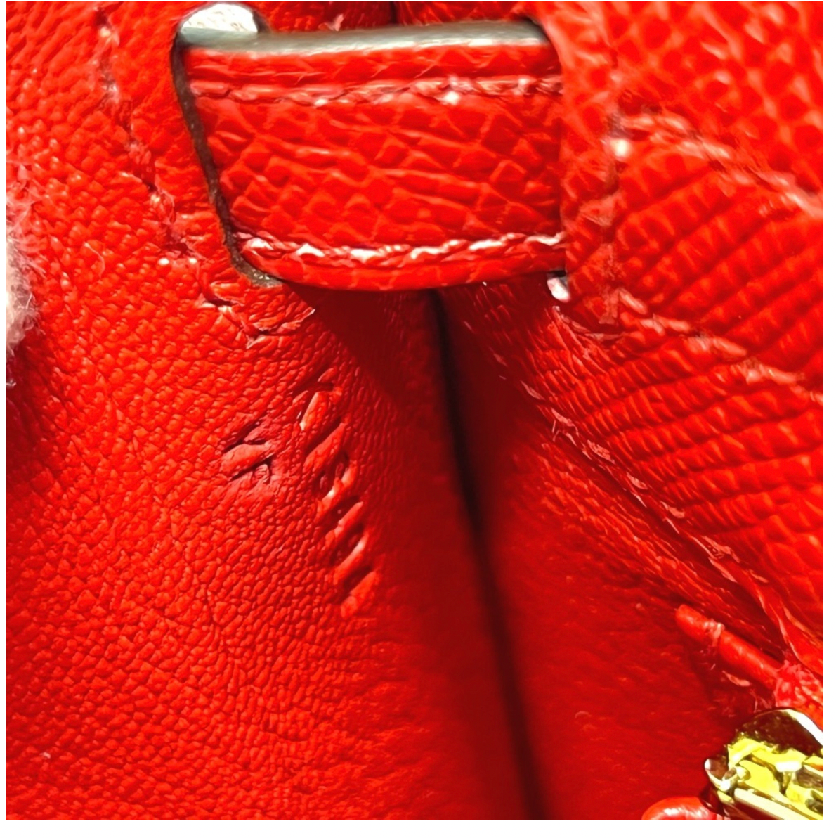 Hermès Red Kelly 25cms With Gold Hardware