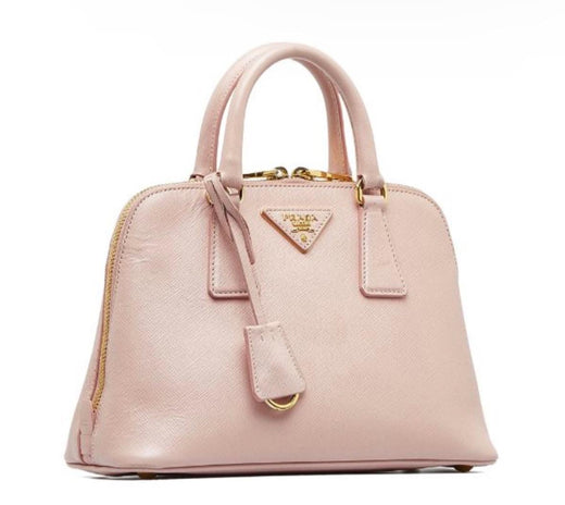 Prada Pink Saffiano Leather Promenade