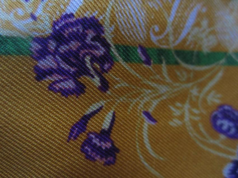Paul & Joe yellow floral print cropped pants