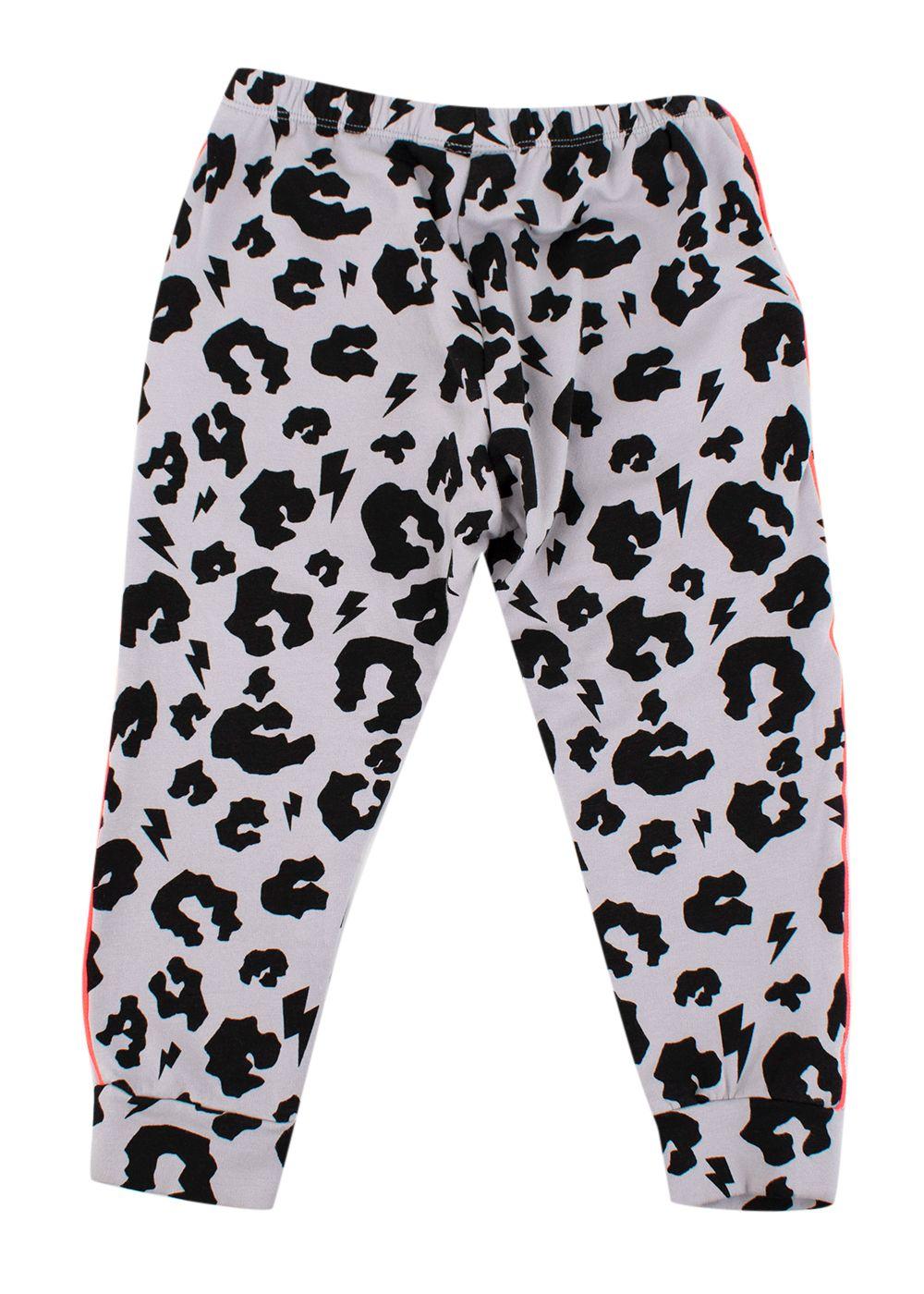 leopard print joggers 4-5Y