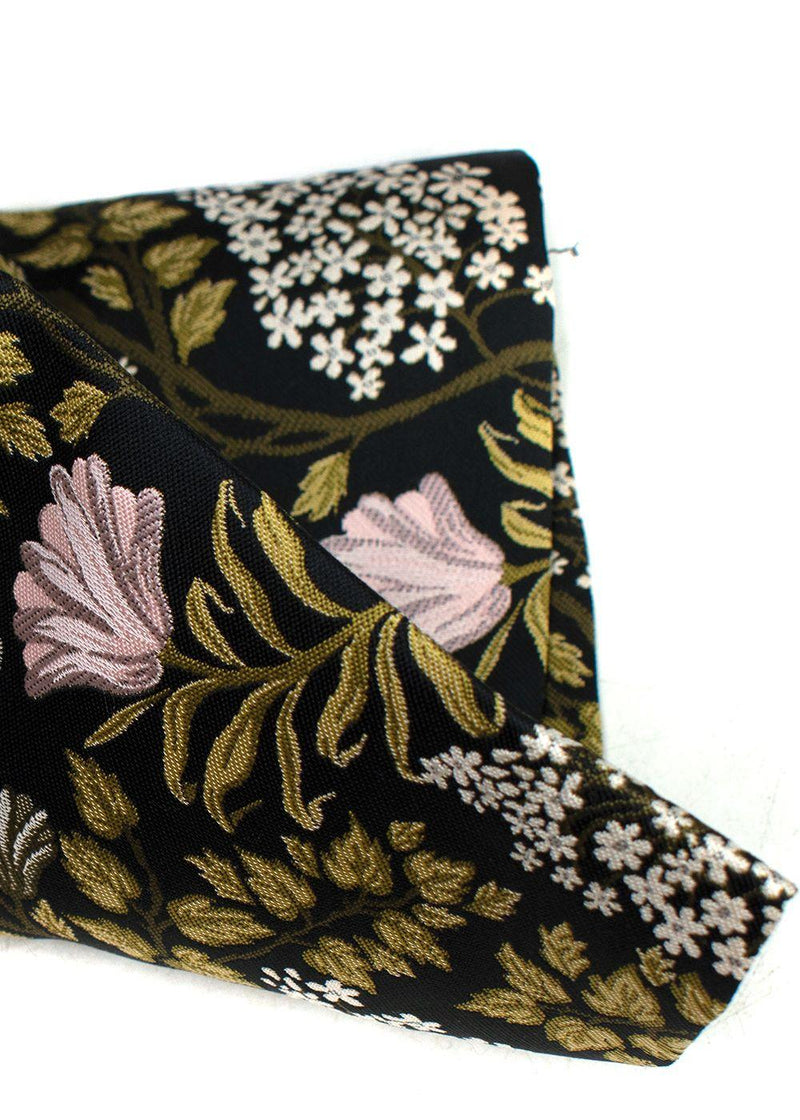 Giambattista Valli Jacquard Floral Printed Trousers