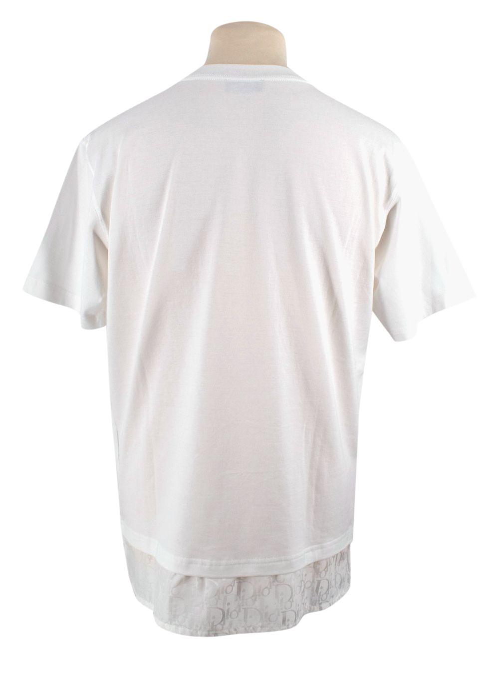 Dior Homme Oblique Jacquard Layered T-Shirt
