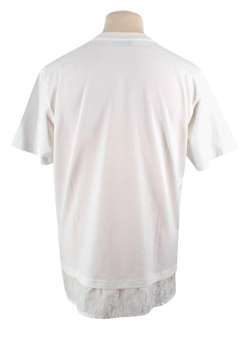 Dior Homme Oblique Jacquard Layered T-Shirt