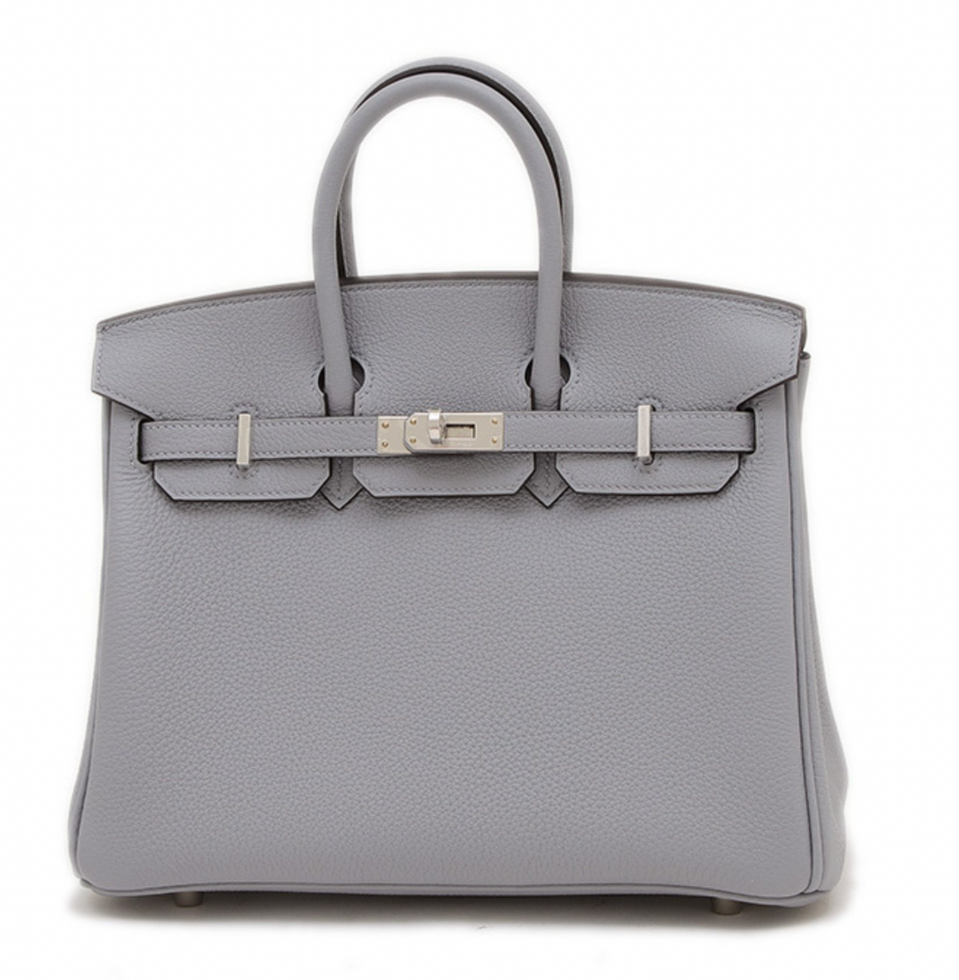 Hermès Grey/Gold Hardware Birkin 25