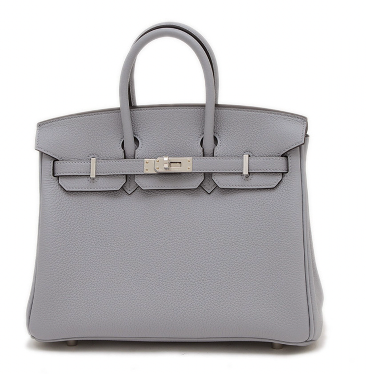 Hermès Grey/Gold Hardware Birkin 25