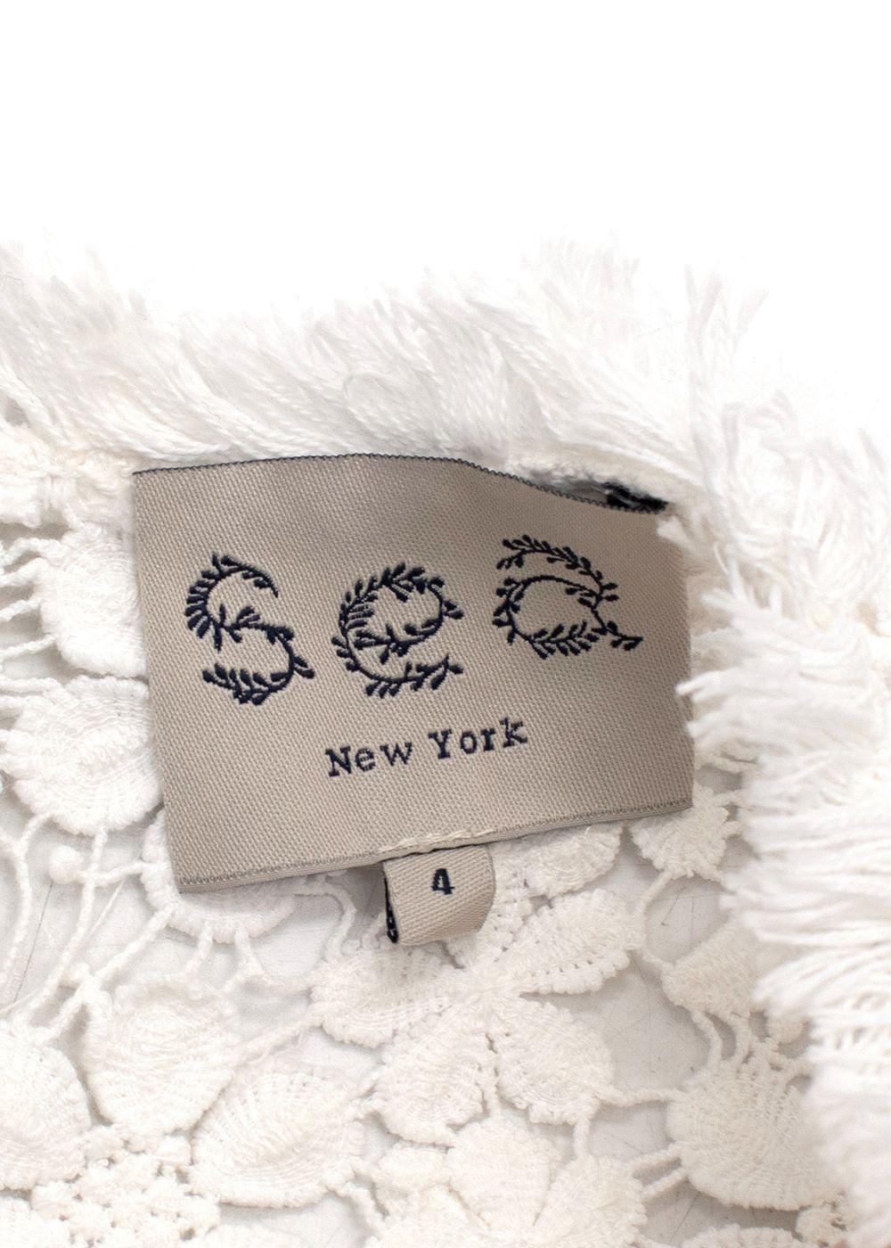 Sea New York Lace White Top