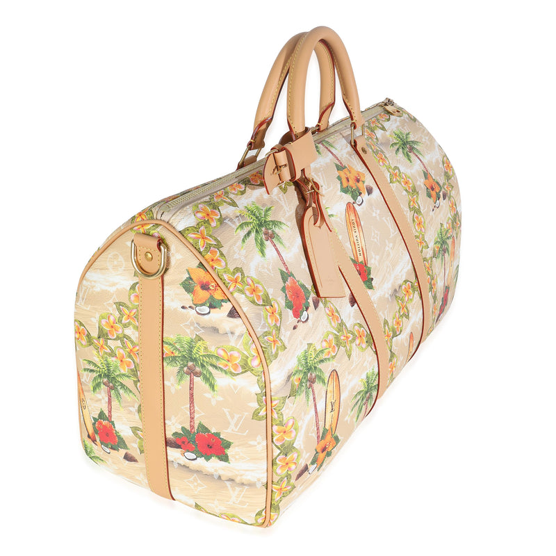 Monogram Coated Canvas Surfin' Keepall Bandouliere 50