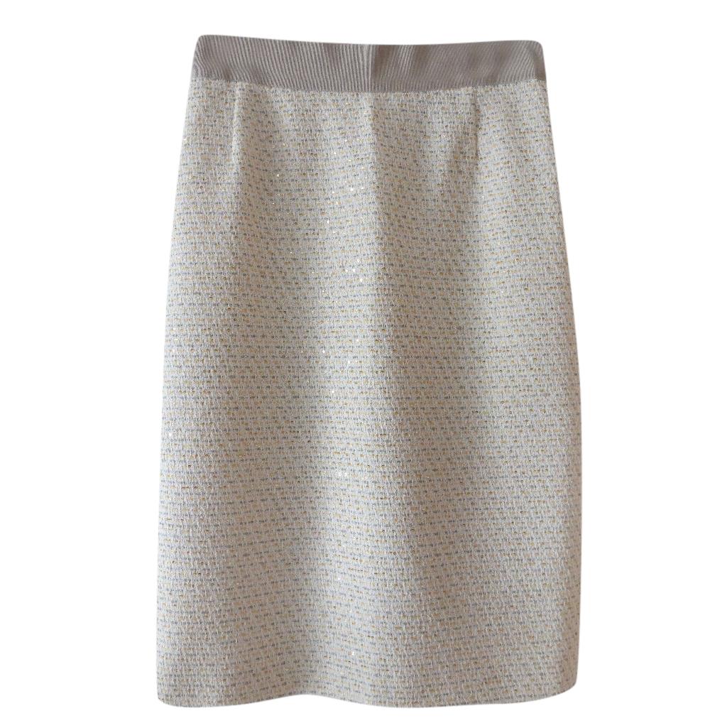 Max mara Sequin Embellished Wool Skirt