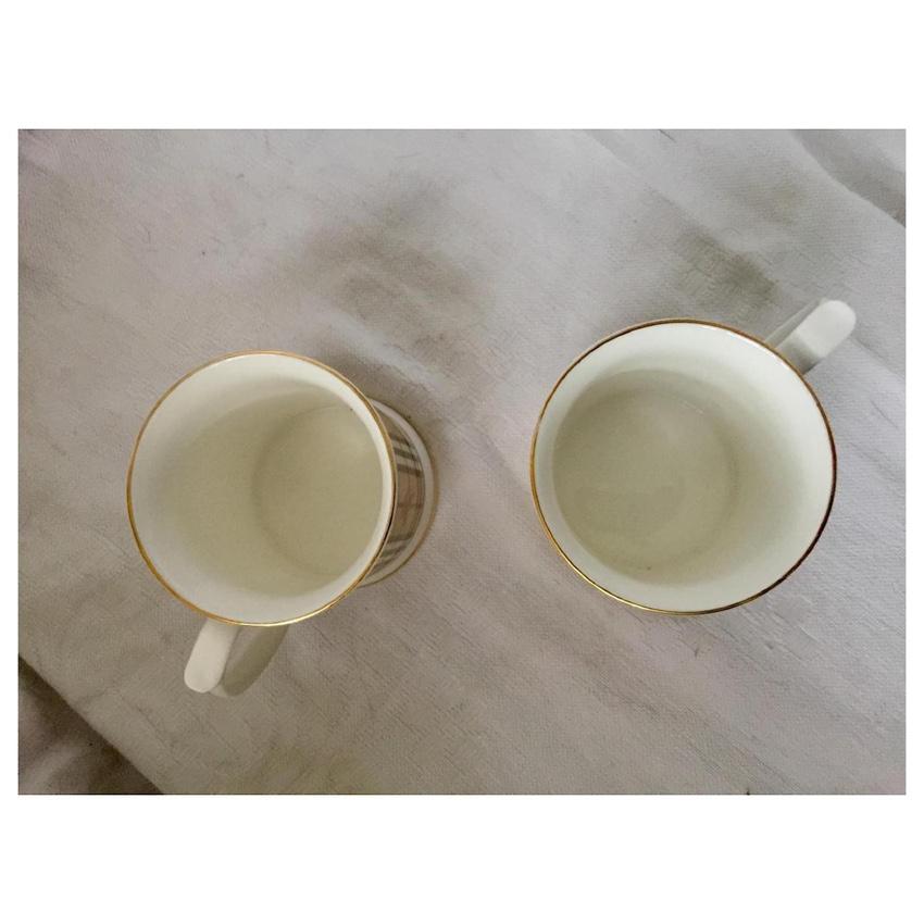 Burberry Honey House Check Bone China Mugs