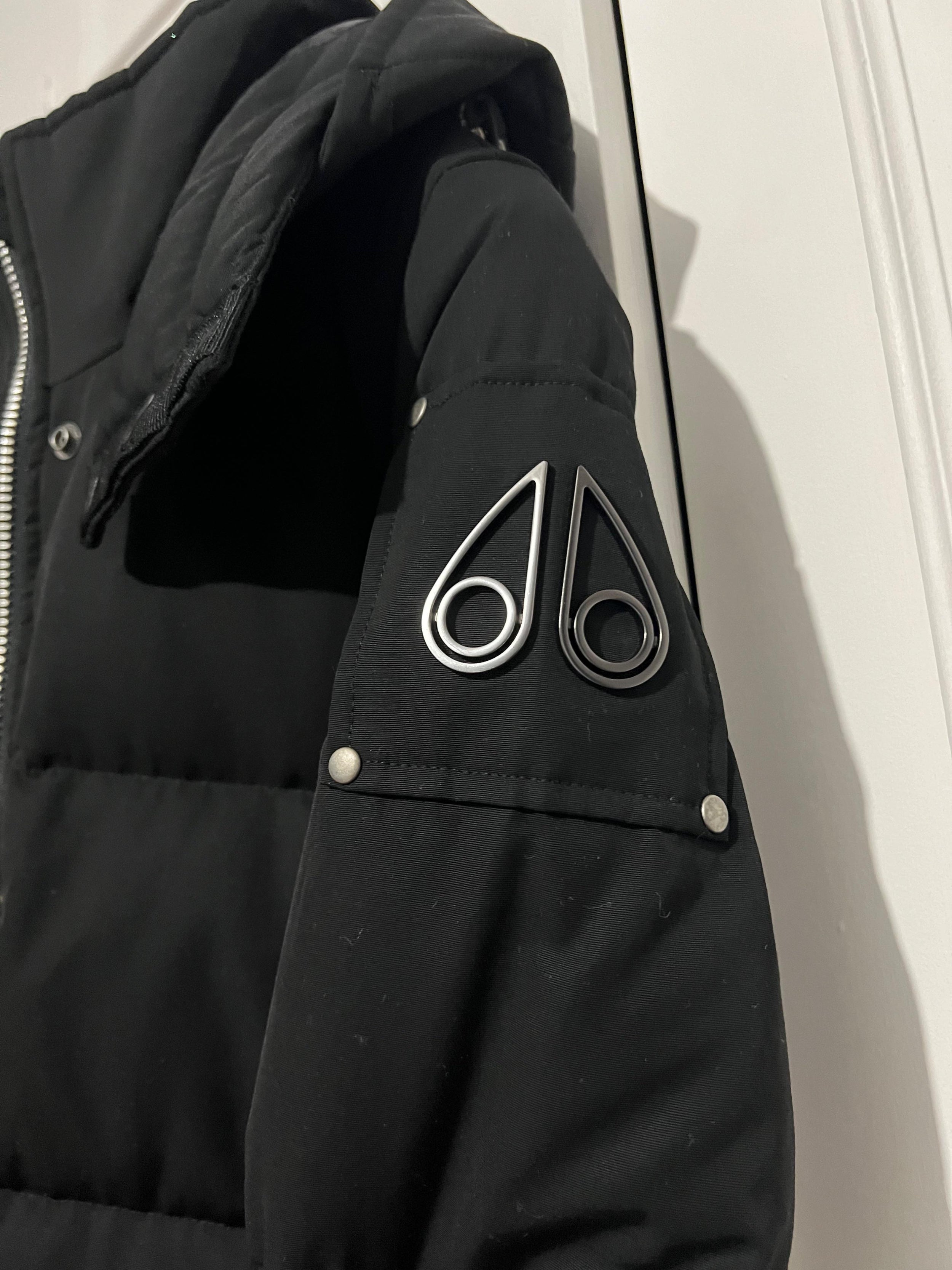 Moose Knuckles Black Mistaya 3Q Puffer Coat