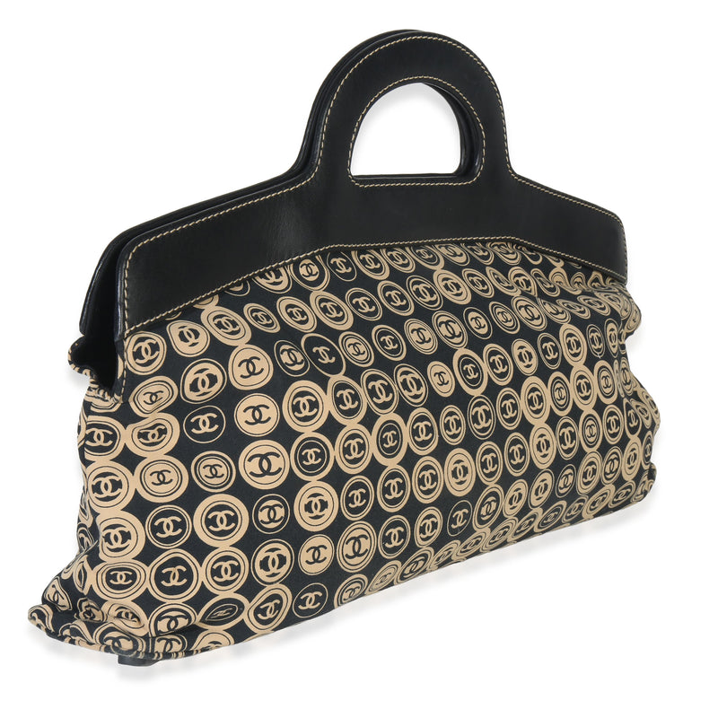 Chanel Fabric Coco  Logo Bag