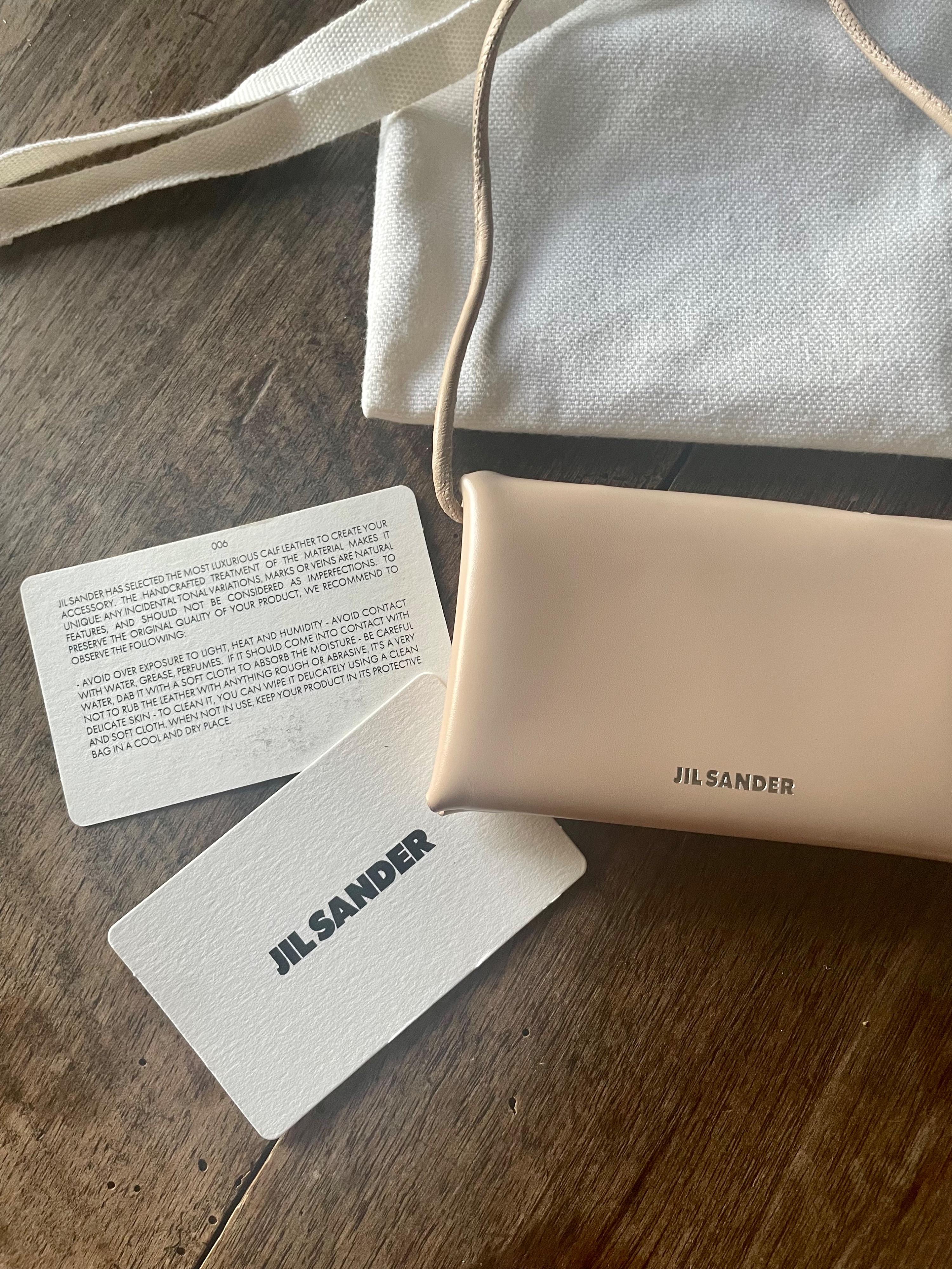 Nude Leather Bracelet Bag