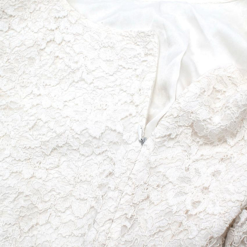 Romiga Ivory Lace Long Sleeve Top