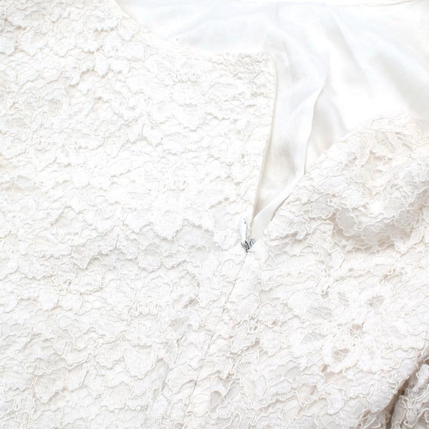 Romiga Ivory Lace Long Sleeve Top