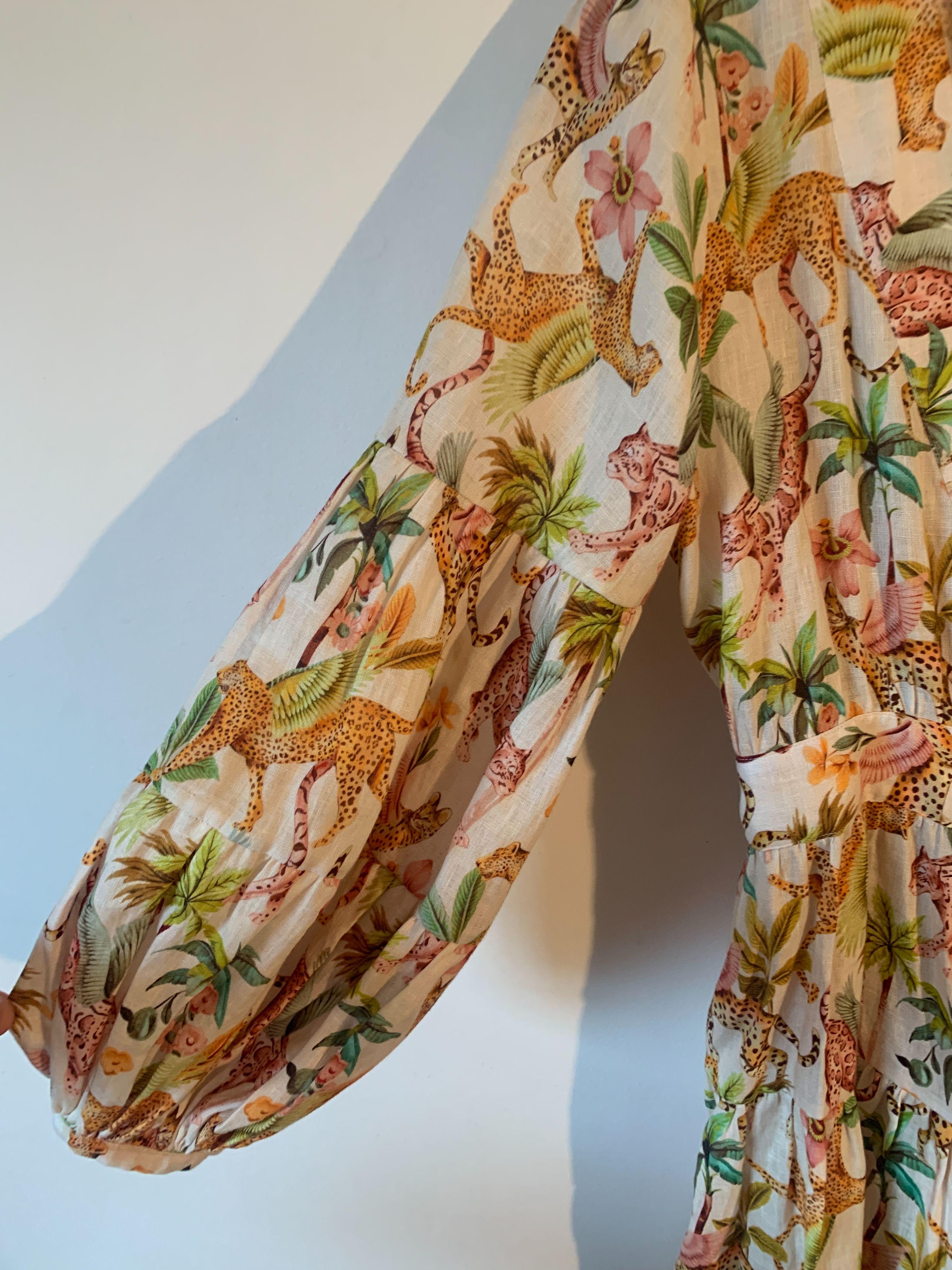 The Lazy Poet Printed Cotton Dress