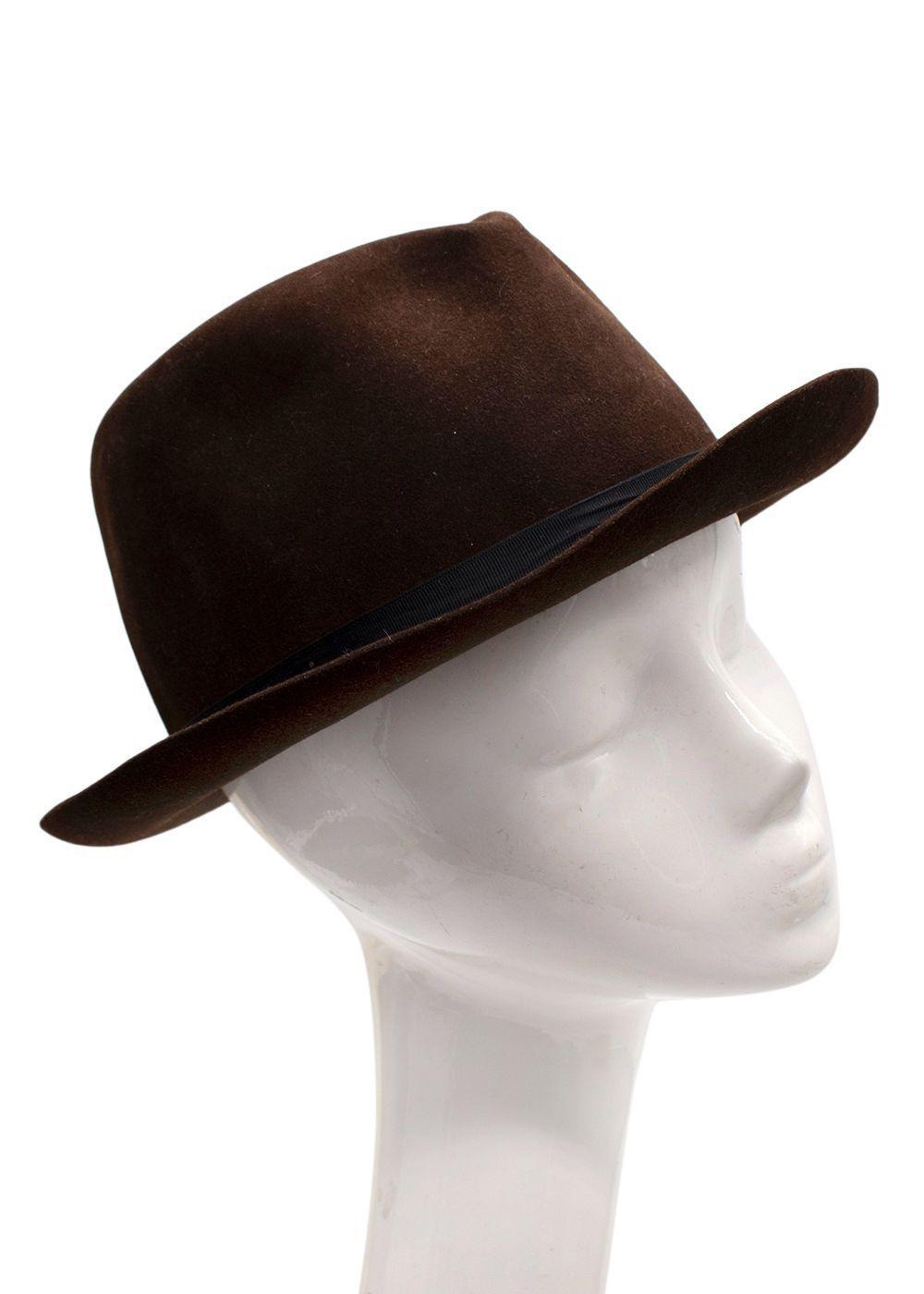 Lock & Co Brown Trilby Hat