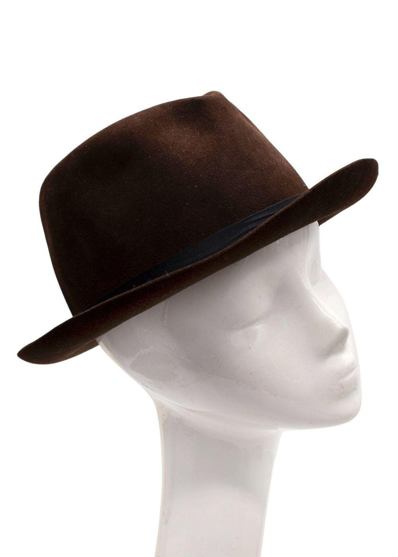 Lock & Co Brown Trilby Hat