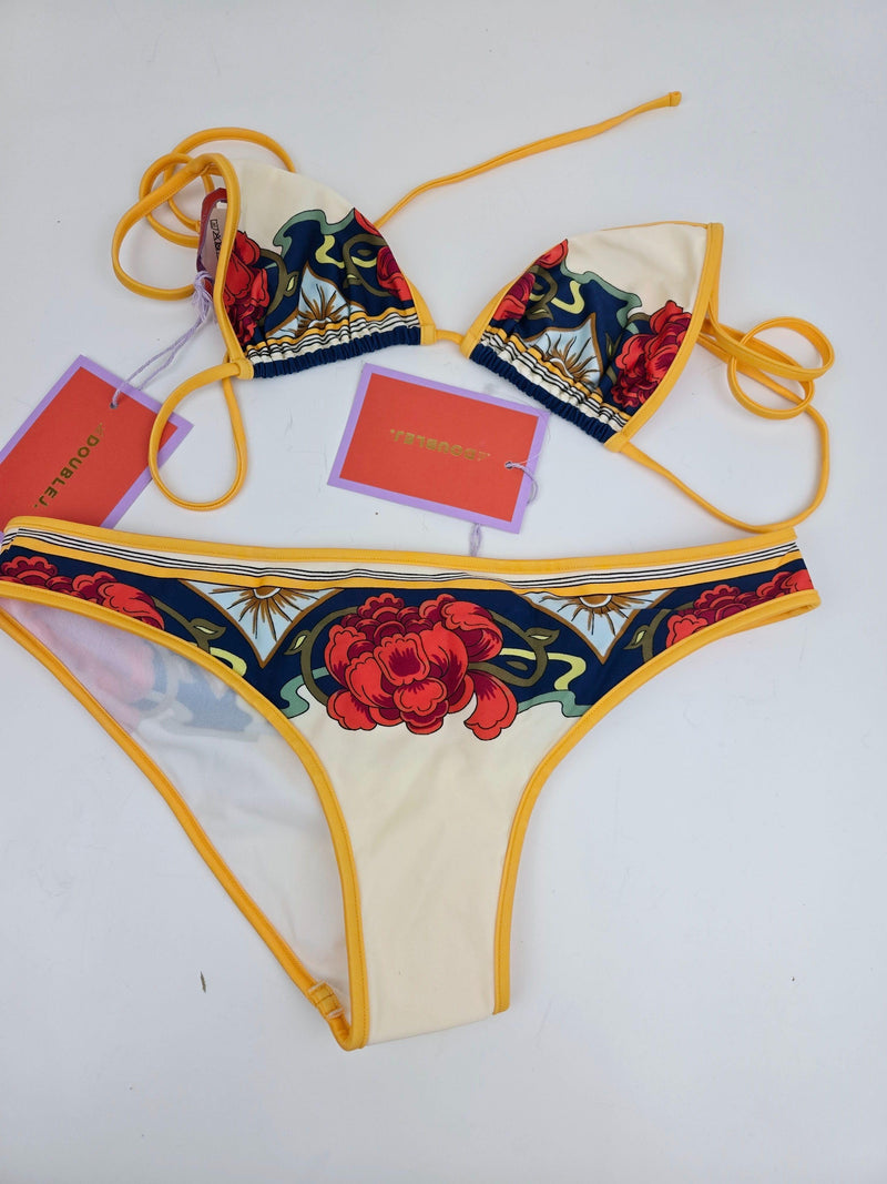 La Double J Printed Bikini