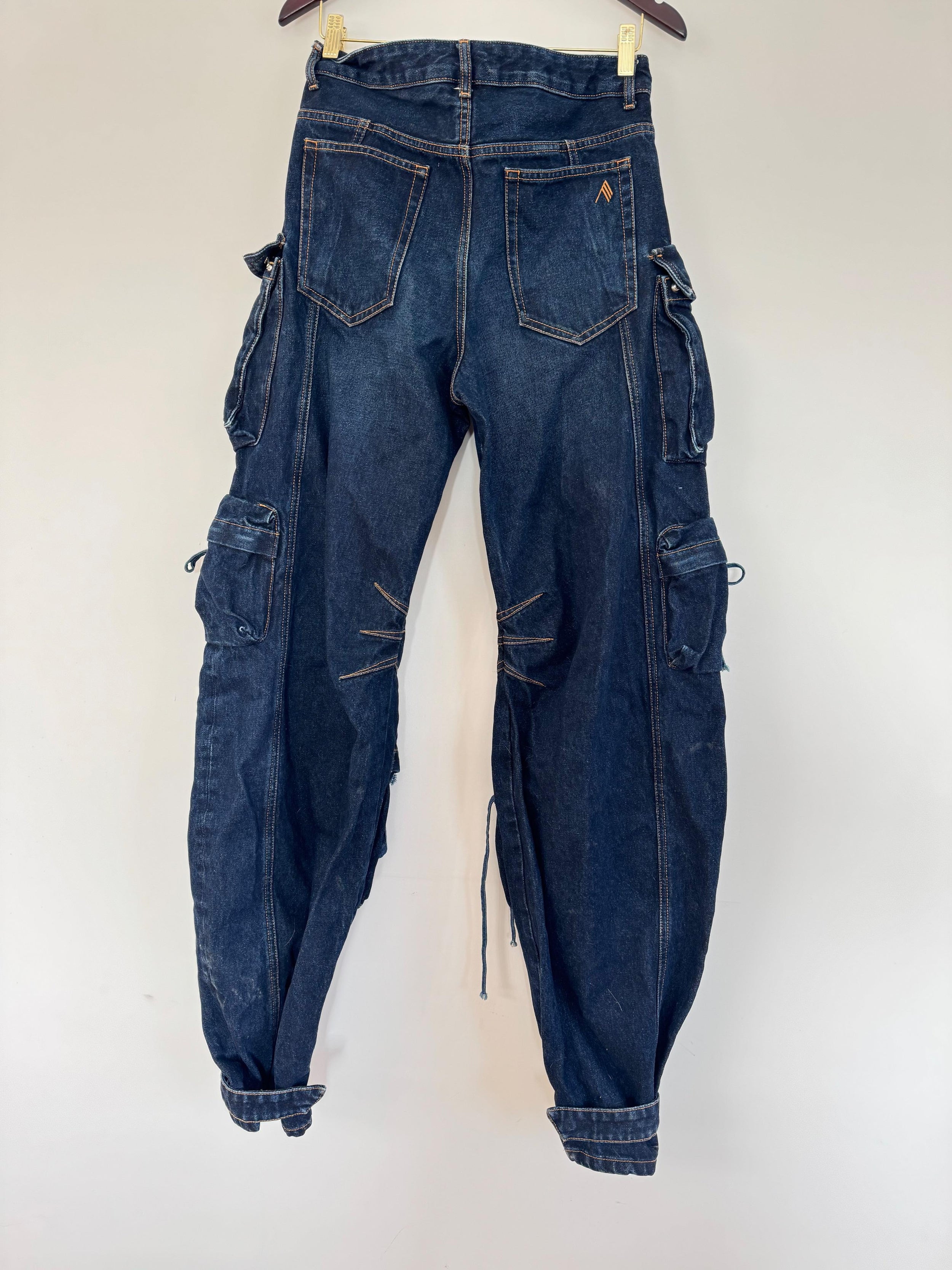 The Attico Fern Cargo Trousers