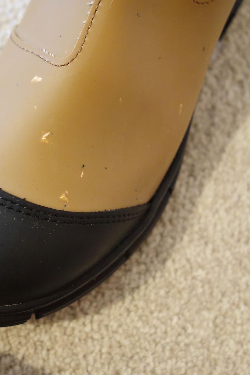 Tan Speckled Ankle Boots