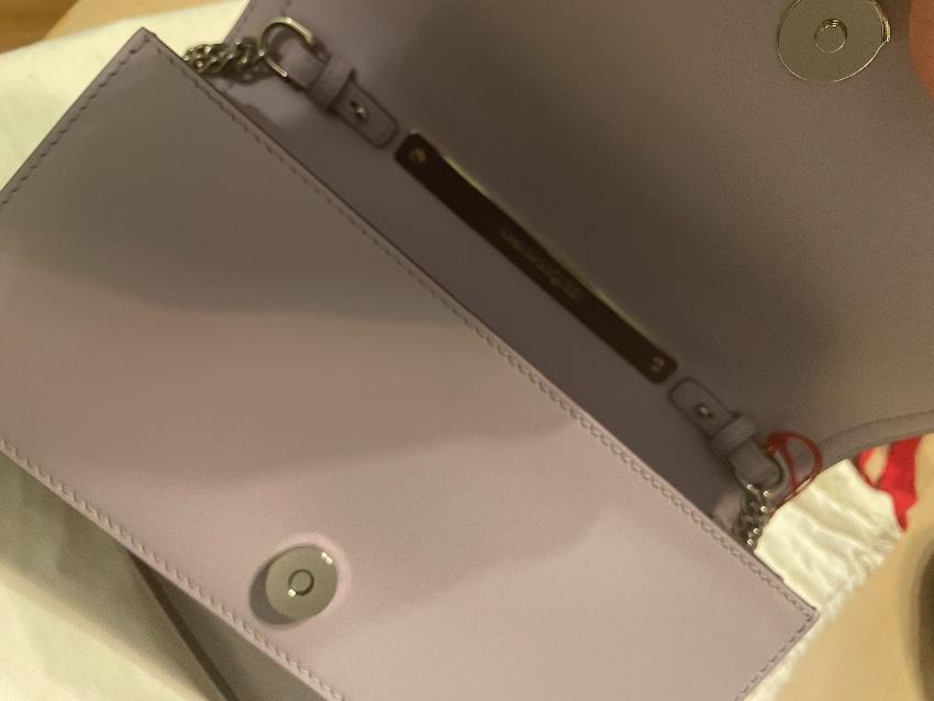 Alexander McQueen Lavender Smooth Calf Leather The Story Book